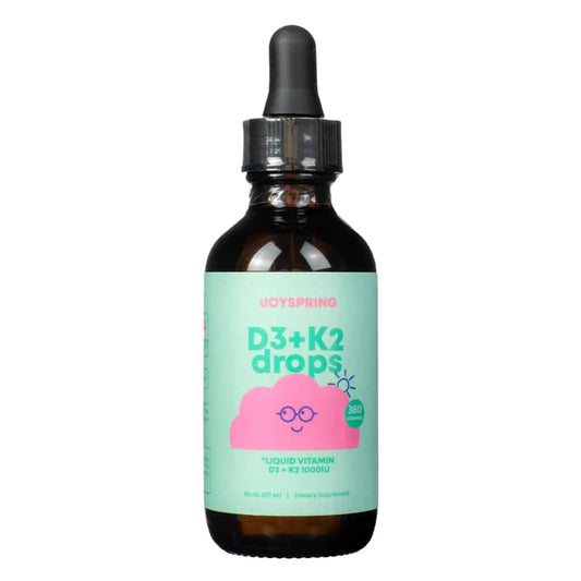 JoySpring D3 + K2 Drops Liquid Vitamin